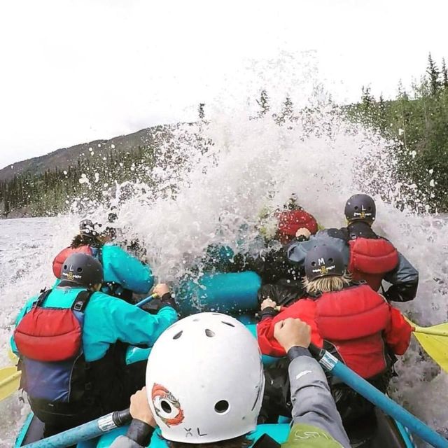 MATANUSKA GLACIER: LIONS HEAD WHITEWATER RAFTING - Merging Waterways