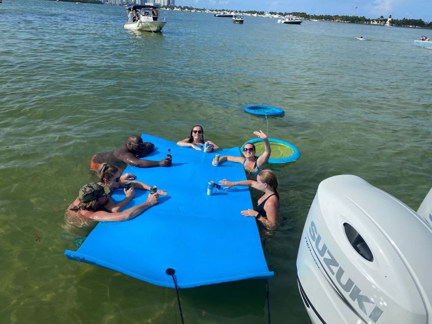 Miami: 4-Hour Island Hopping Boat Trip With Water Toys - Bringing Food and Drinks