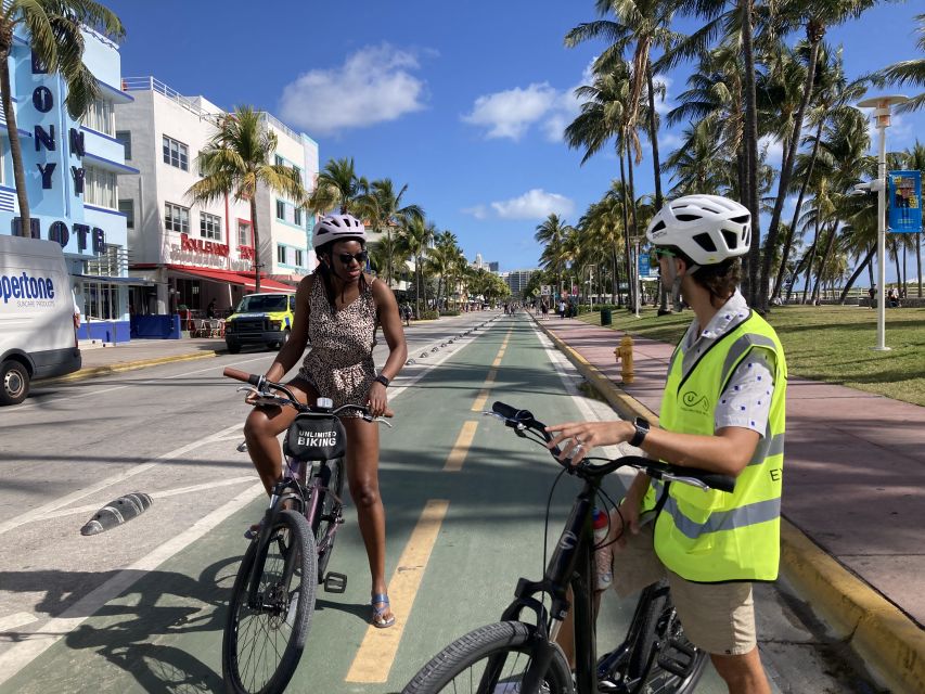 Miami Beach: City Highlights Guided Bike or Ebike Tour - Tour Inclusions and Exclusions