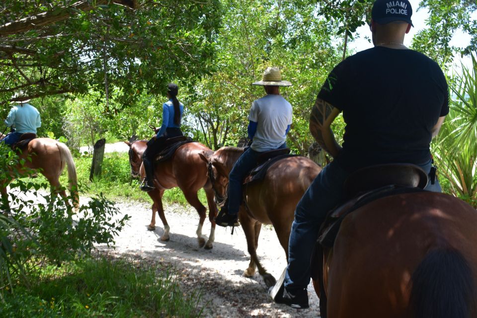 Miami: Beach Horse Ride & Nature Trail - Exclusions and Limitations