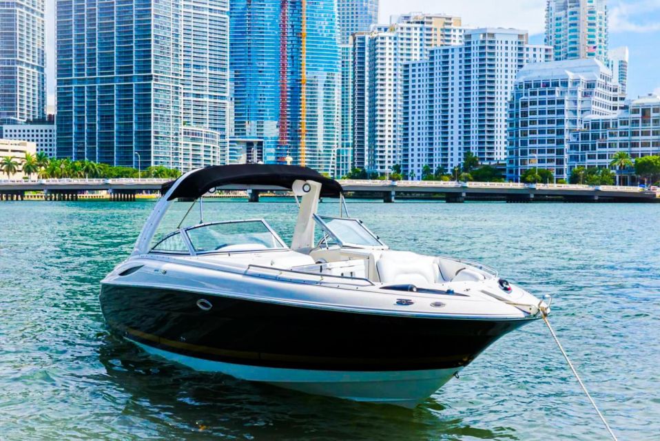 Miami: Private Boat Tour With a Captain - Visit Bayside Marketplace