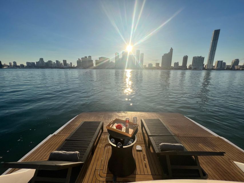 Miami Yacht Rental With Jetski, Paddleboards, Inflatables - Complimentary Watersports