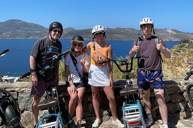 Milos Island E-Bike Ride - Discovering the Catacombs