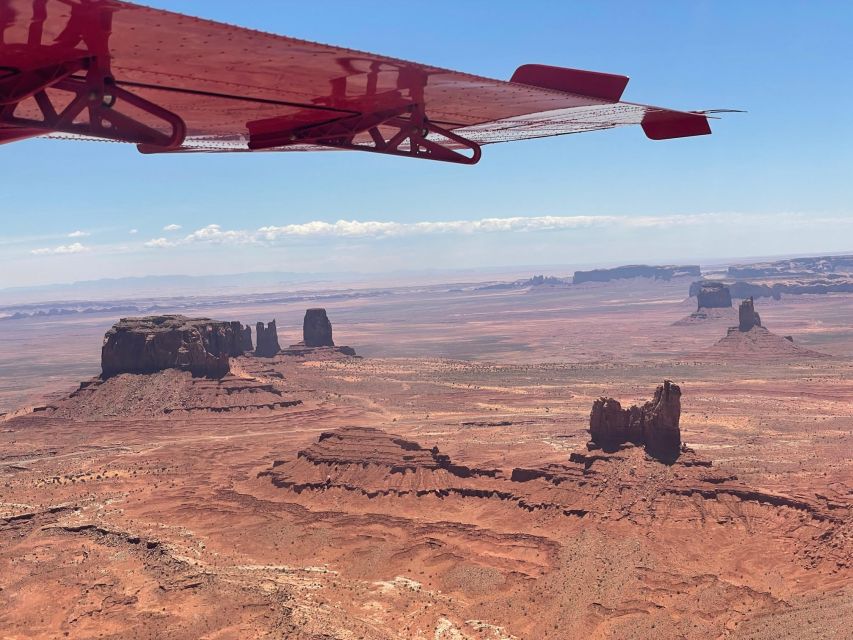 Moab: Monument Valley & Canyonlands Airplane Combo Tour - Tour Exclusions