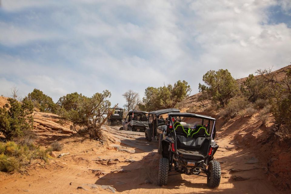 Moab: Self-Driven Guided Sunset UTV Tour to Fins N Things - Breathtaking Sunset Views