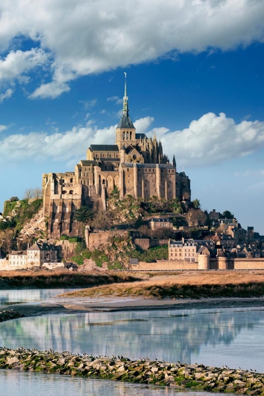 Mont St Michel: Private 12-Hour Round Transfer From Paris - Entrance Tickets and Professional Guide