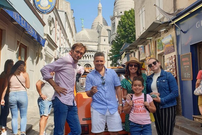 Montmartre La Bohème: 2CV, Walking & Tasting - 3H - Pickup Information