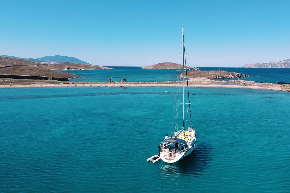 Mykonos: Delos and Rhenia Cruise With Swim and Greek Meal - Included Amenities