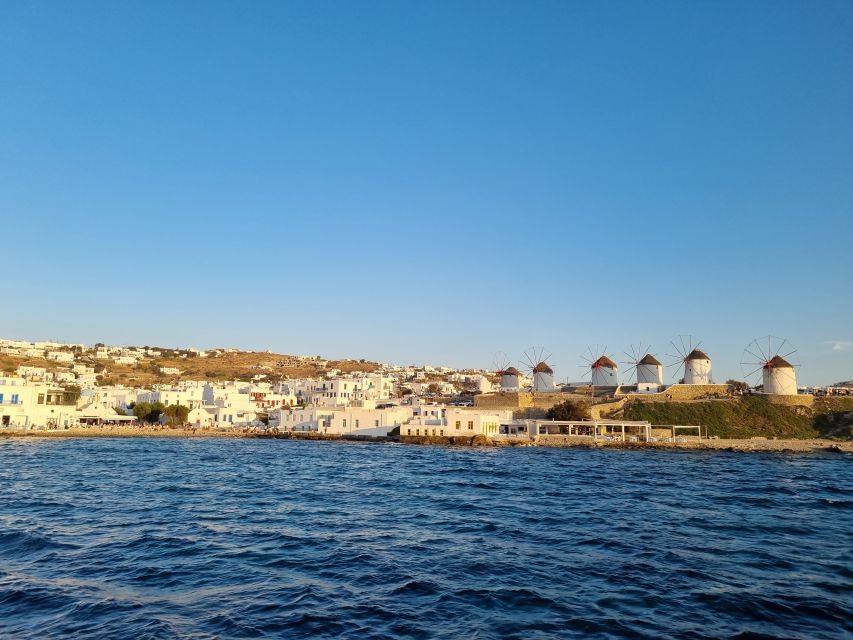 Mykonos: Semi-Prive Aegean Sunset Cruise With Mykonian Snack - Crew and Safety