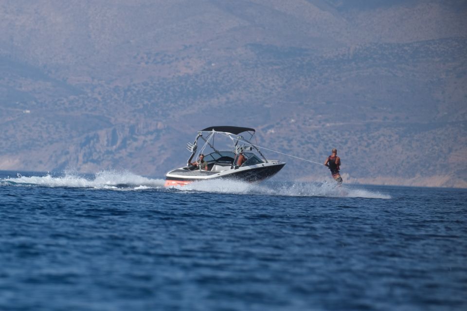 Mylopotas: Private Mastercraft X Boat Ride With Wakeboarding - Meeting and Logistics