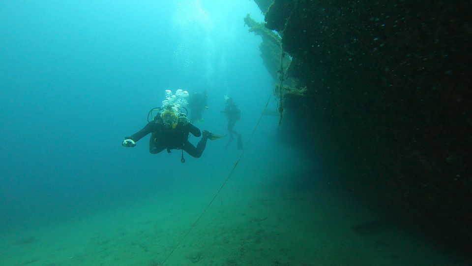 Nea Makri: Open-Water Diving Advanced PADI Course - Inclusions and Exclusions