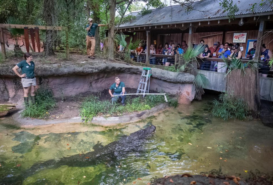 New Orleans: Audubon Zoo Ticket and Combination Option - Interactions and Educational Opportunities