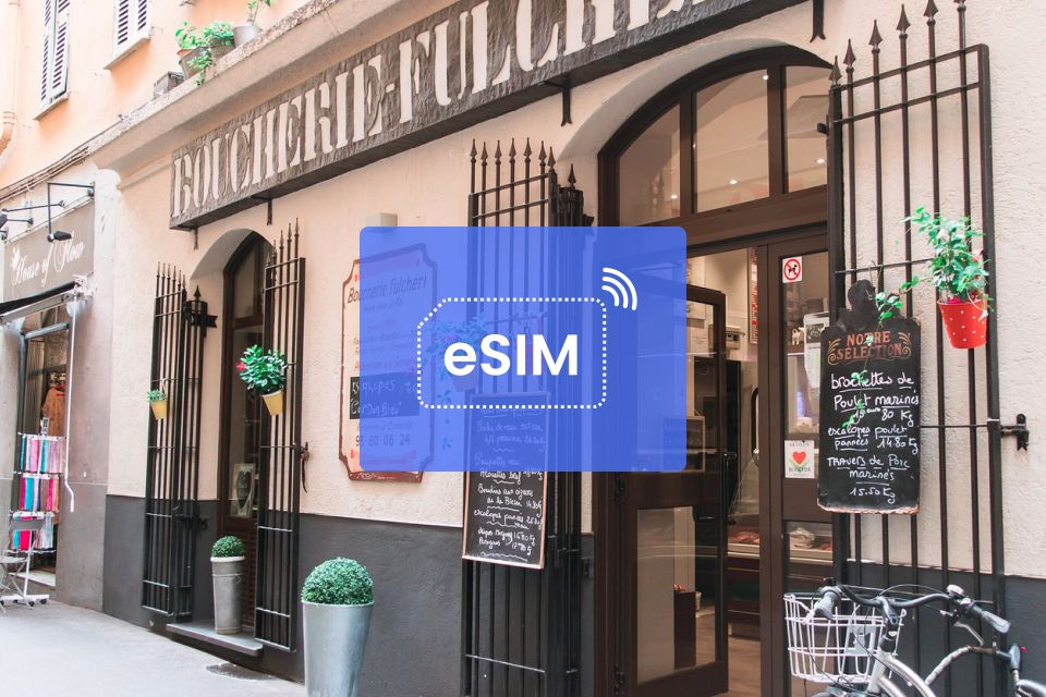 Nice: France/ Europe Esim Roaming Mobile Data Plan - Coverage and Support