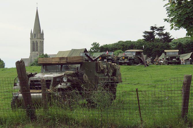 Normandy D-Day Beaches All-American Private Day Tour From Paris - Tour Duration and Price