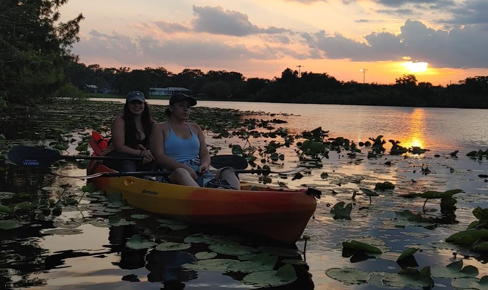 Orlando: Sunset Guided Kayaking Tour - Inclusions and Amenities