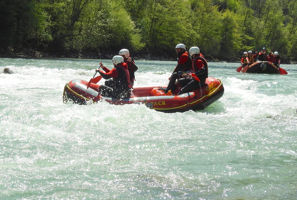 Ötztal: Action Whitewater Rafting at Imster Canyon - Waterproof Camera Photography