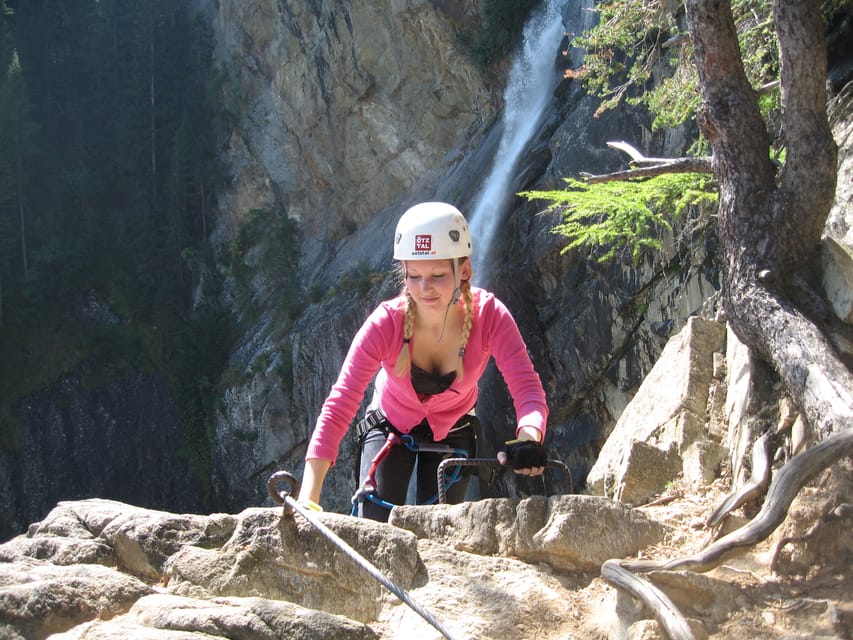 Ötztal: Via Ferrata Climbing Tour at Lehner Waterfall - Amenities and Services