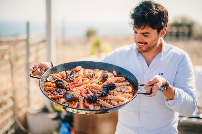 Paella Cooking Experience & Winery Tour From Barcelona - Wine Tasting and Vineyard Visit