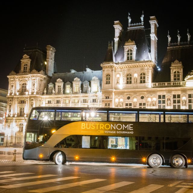 Paris: Bustronome Gourmet Lunch Tour on a Glass-Roof Bus - Relax on Panoramic Terrace