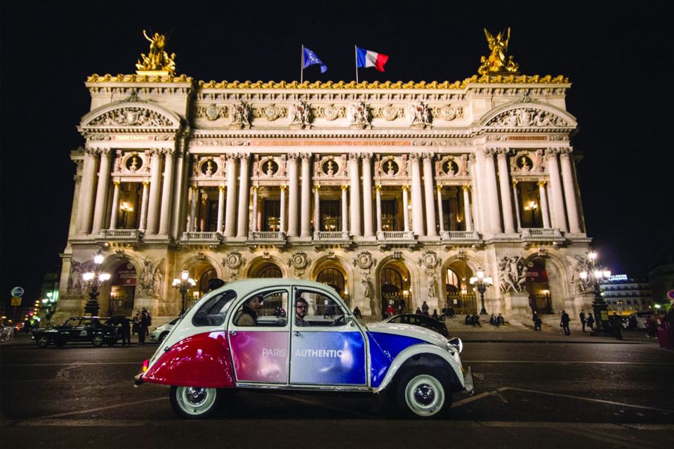 Paris: Discover Paris by Night in a Vintage Car With a Local - Iconic Landmarks and Sights