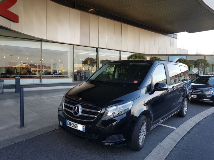 Paris: Premium Private Transfer From/To Charles De Gaulle - 24/7 Customer Support Availability