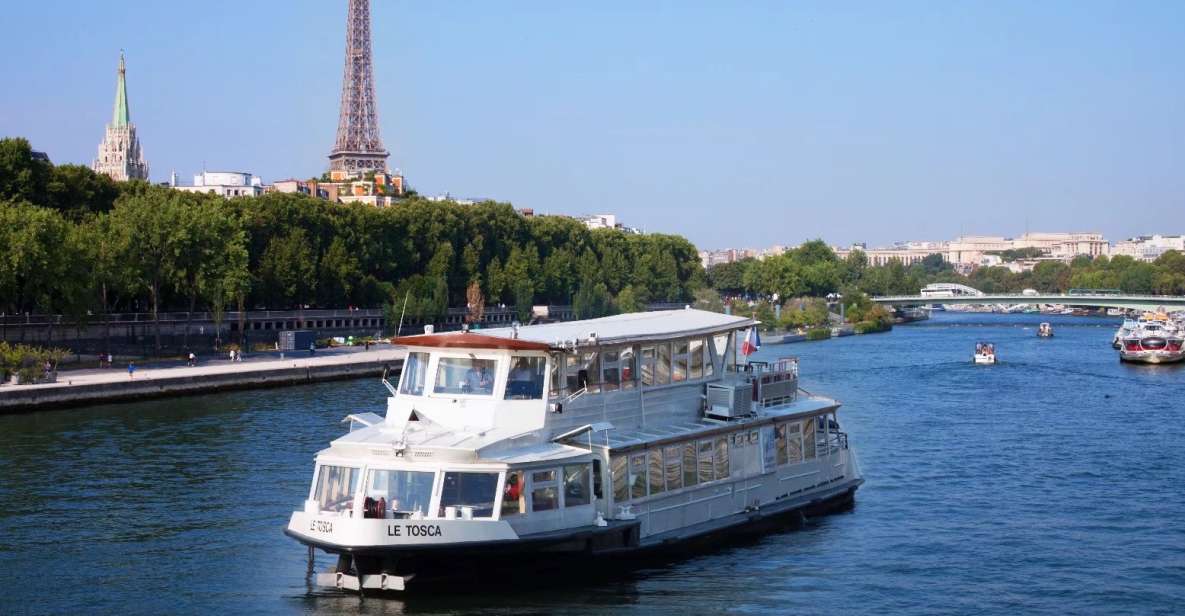 Paris : Seine River Lunch Cruise From Eiffel Tower - Recap