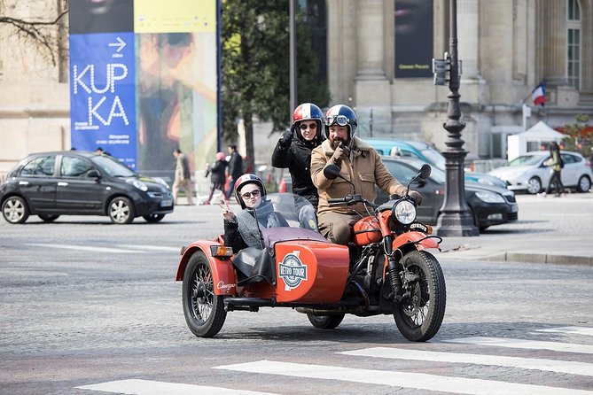 Paris Vintage Private & Bespoke Tour on a Sidecar Motorcycle - Exclusions and Additional Costs