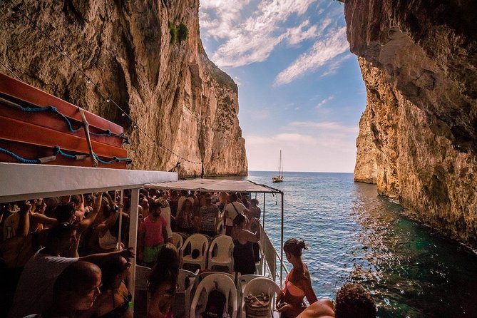 Paxos Antipaxos Blue Caves Cruise From Corfu - Swim at Voutoumi Beach