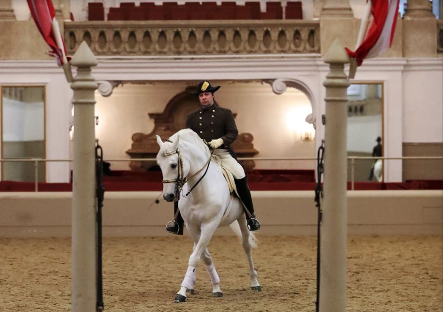 Performance Of The Lipizzans At Spanish Riding School - Tradition of Classical Equitation