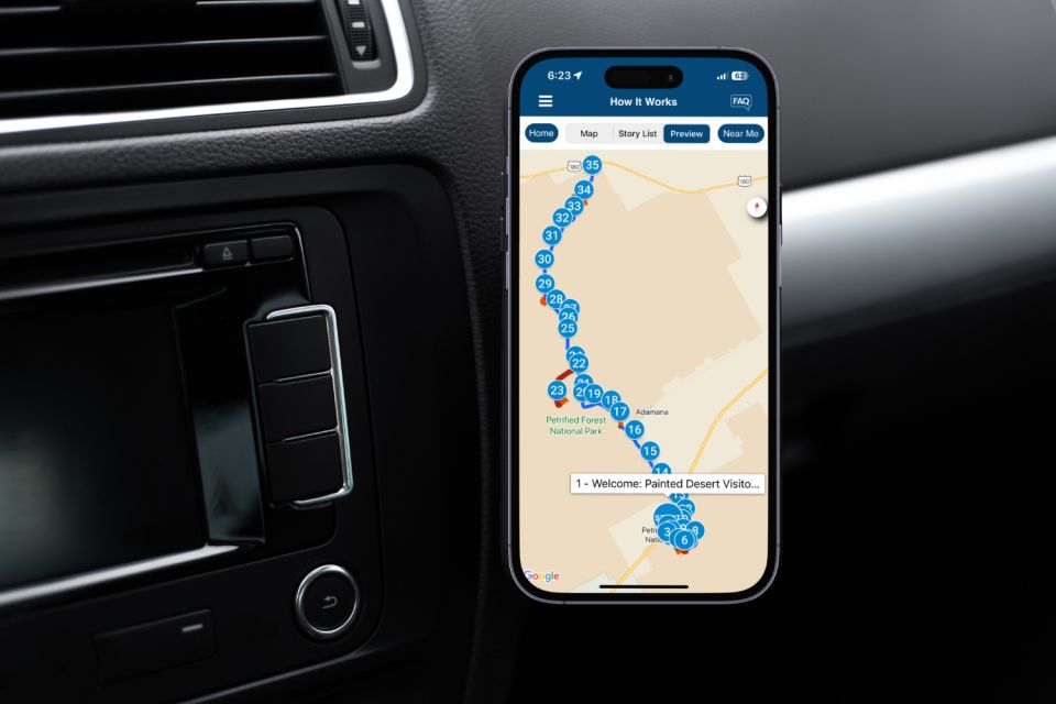 Petrified Forest National Park Self-Guided Audio Tour - Audio Tour Features and Functionality
