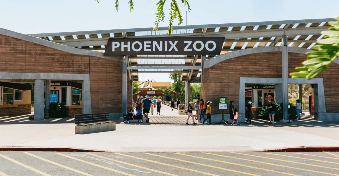 Phoenix Zoo: One Day General Admission Ticket - Visitor Information