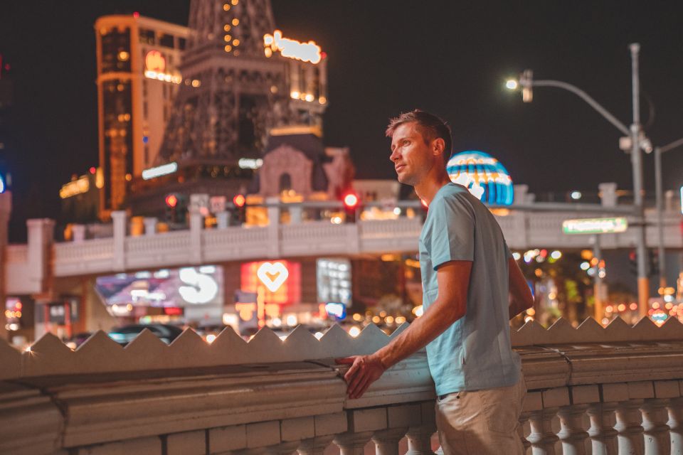 Photoshoot at The Las Vegas Strip & Bellagio Fountains - Group Size