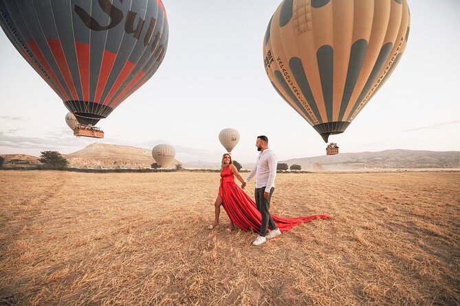 Photoshoot in Cappadocia With Free Flying Dress - Inclusions