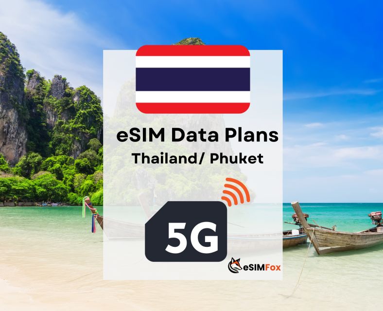 Phuket: Esim Internet Data Plan for Thailand 4g/5g - How to Purchase and Activate the Esim