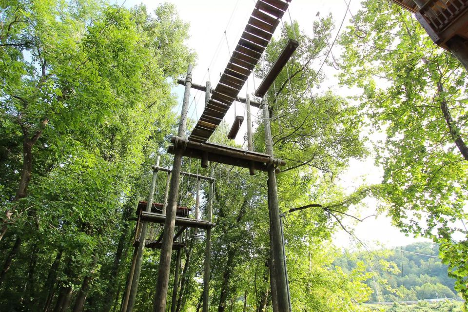 Pigeon Forge: Smoky Mountains Rope Obstacle Course Adventure - Meeting Point and Directions