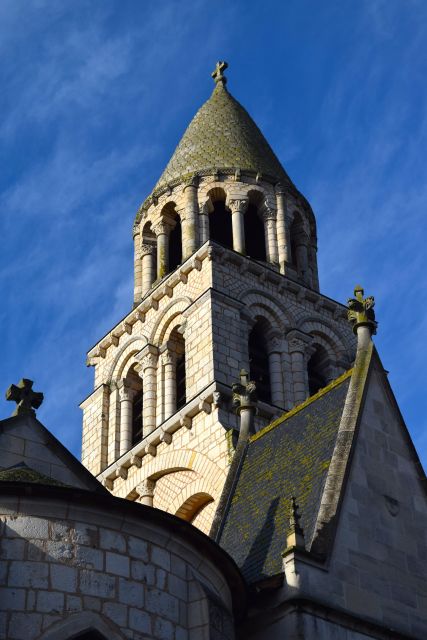 Poitiers and Its Region: Castle Tour (Driver+Souvenir+Wine) - Nouaillé-Maupertuis Abbey