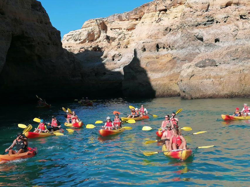 Portimão: Kayak Tour of Benagil Caves - Kayaking in the Atlantic