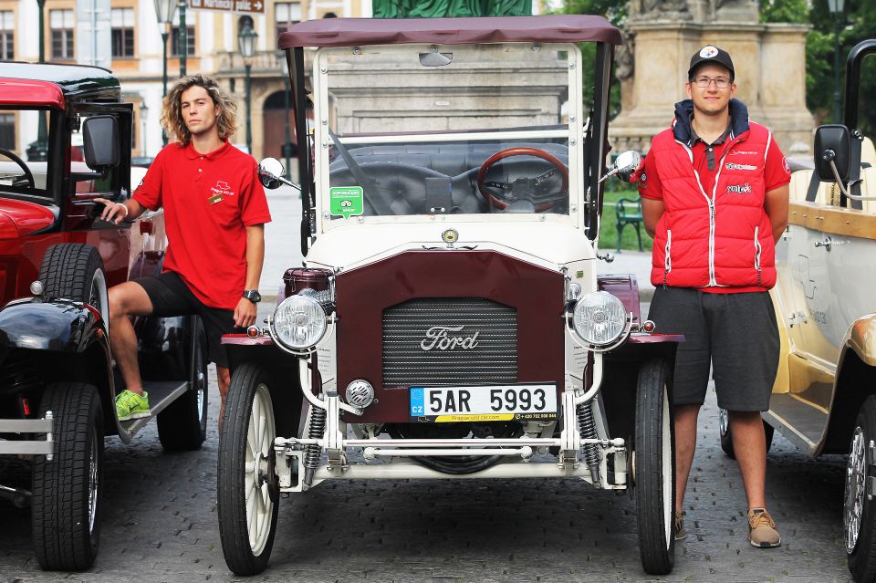 Prague: 1.5–Hour Vintage Car Tour - Language and Pickup