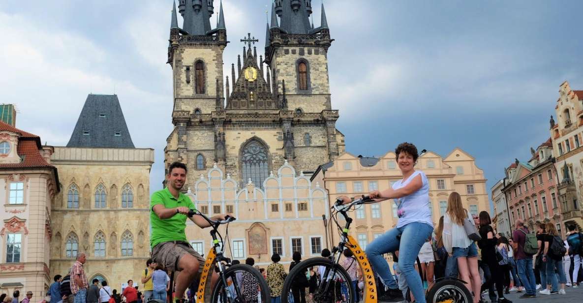 Prague: 2-Hour Old District & Riverside E-Scooter Tour - Meeting Point