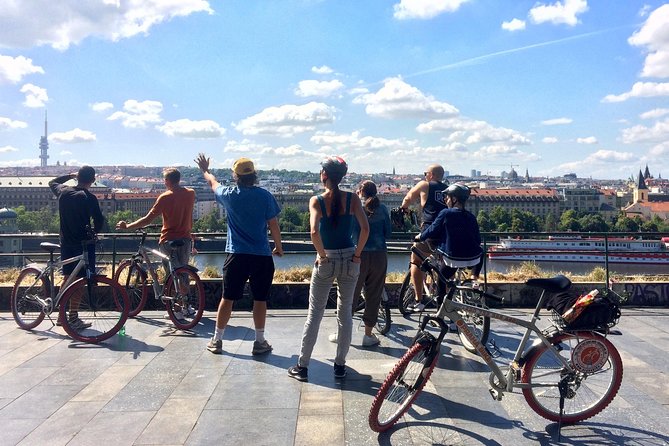 Prague Bike Tour - Stunning Viewpoints, Castle, City & Park - Letna Park and Metronome