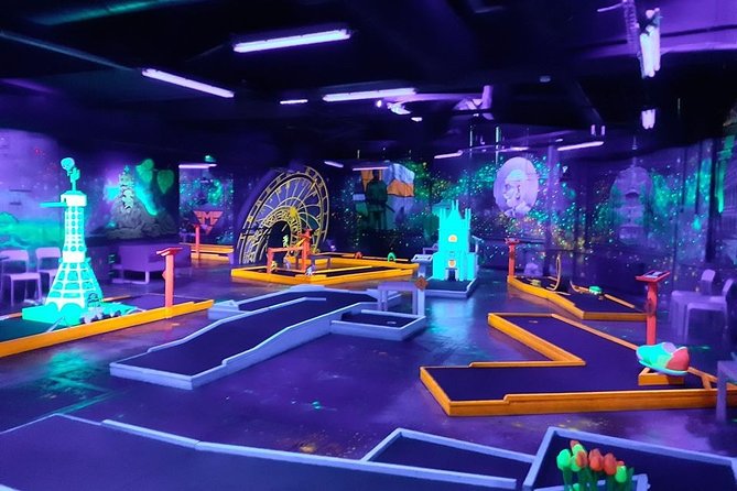 Prague Black Light Mini Golf Admission Ticket - Nearby Public Transportation