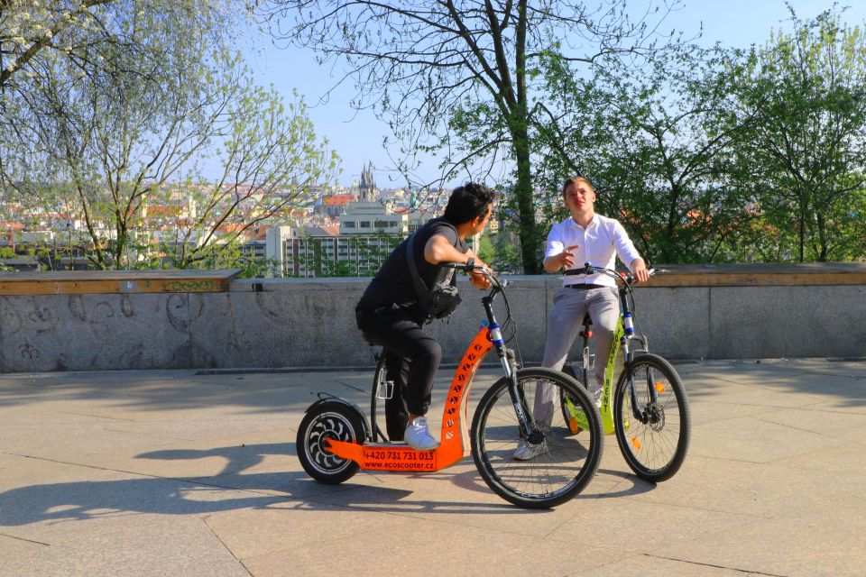 Prague: E-Bike/E-Scooter Viewpoint Tour - Included Amenities