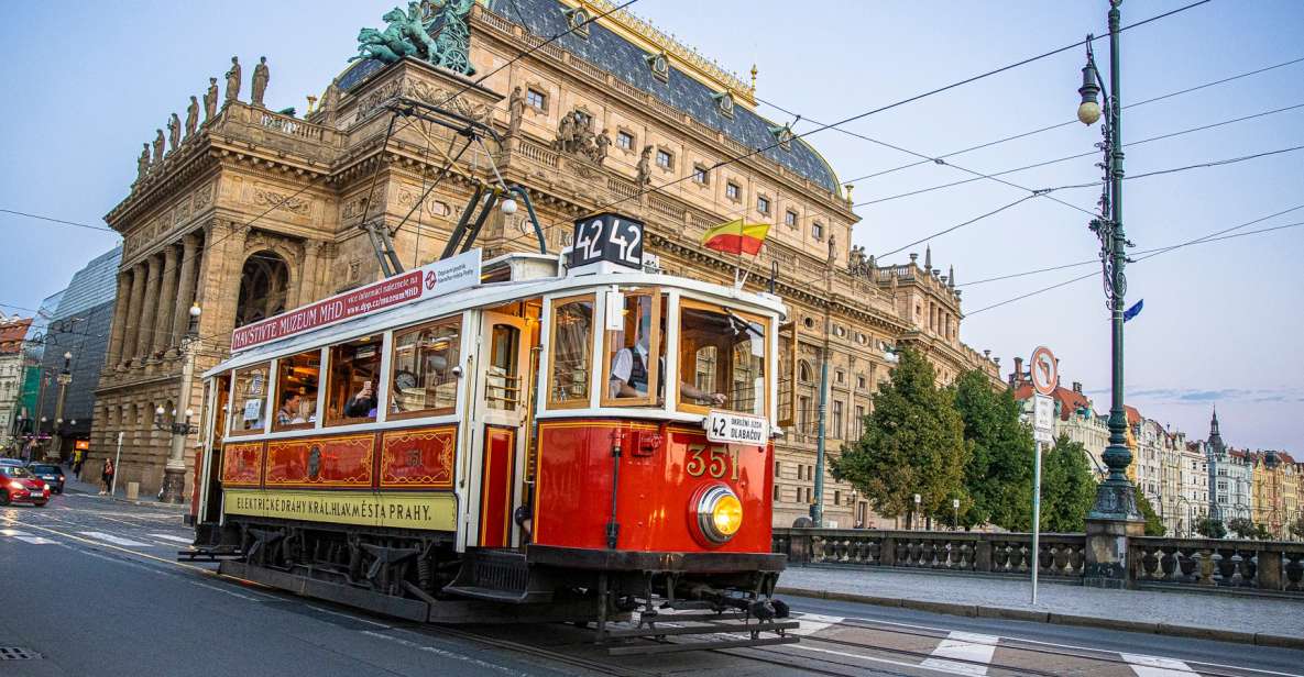 Prague: Hop-on Hop-Off Historical Tram Ticket for Line 42 - Meeting Point and Accessibility