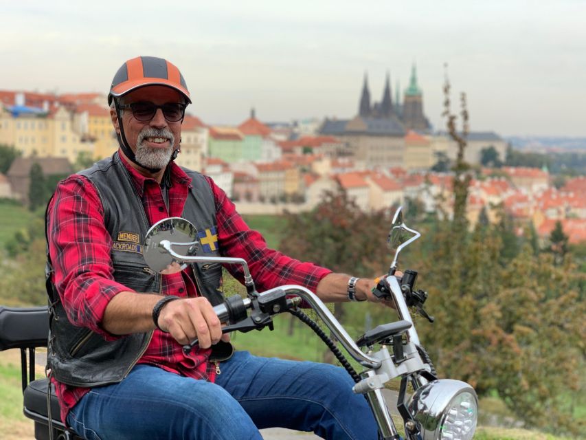 Prague: Private 2-Hour Trike Live Guided Tour - Inclusions