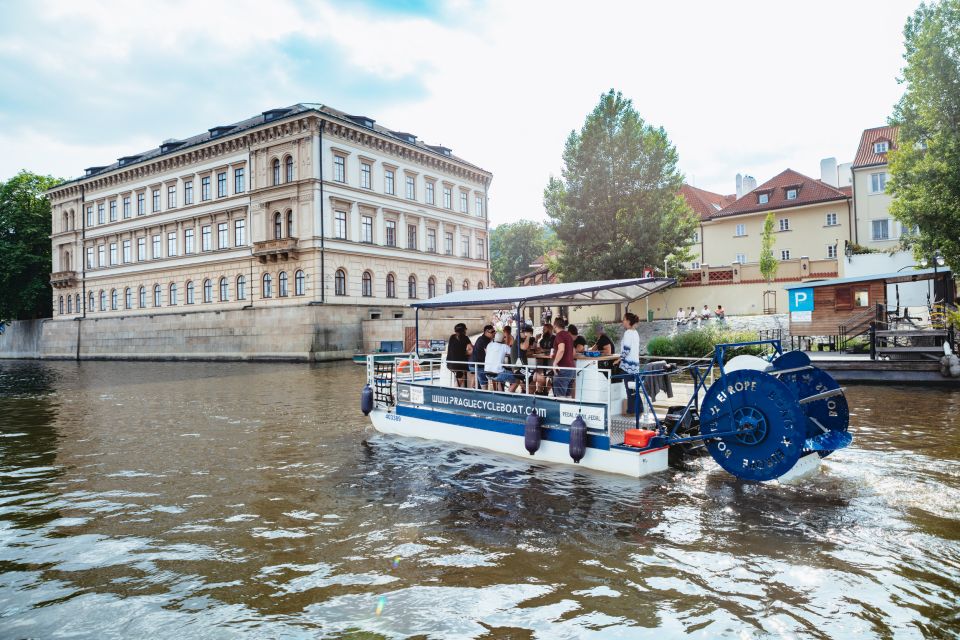 Prague: Swimming Beer Bike on A Cycle Boat - Important Information