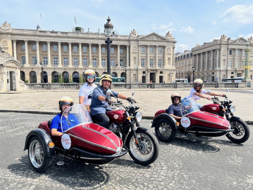 Premium Paris Highlights Sidecar Tour - Capturing Iconic Backdrops