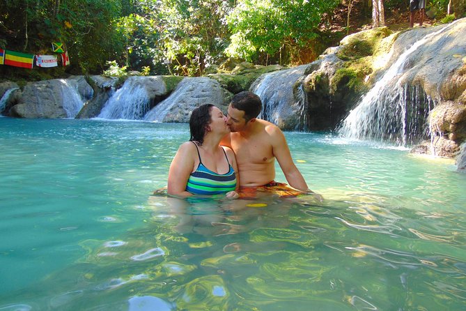 Private Blue Hole & Secret Falls Day Trip Plus Shopping From Montego Bay Hotels - Exploring Blue Hole