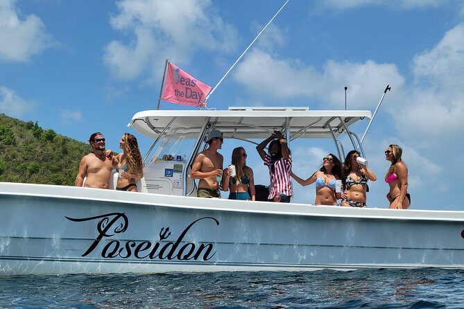 Private British Virgin Islands Full Day Charter 36 MV Poseidon - Booking Information