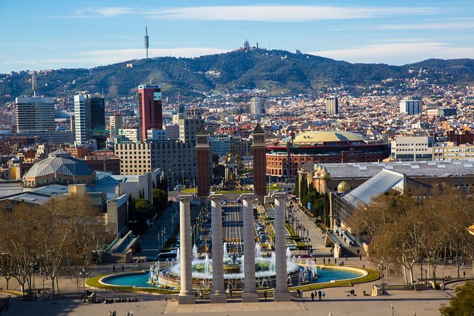 Private Montjuic Mountain Tour With Visit to Olympic Park and Plaza España - Experiencing Montjuïcs Scenic Views