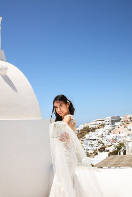 Private Santorini Wedding Photoshoot - Santorinis Stunning Backdrops